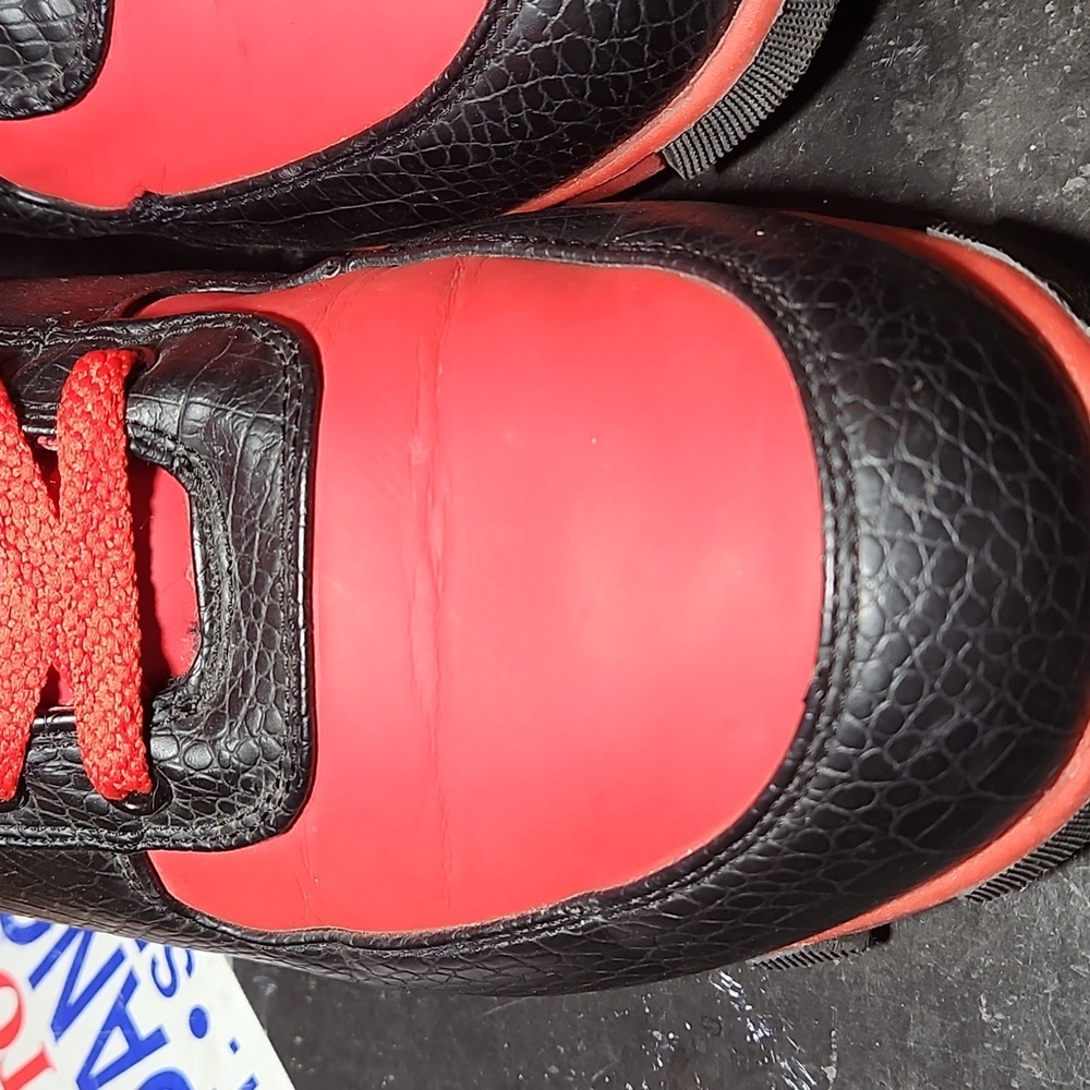 PARISH NATION Red Black Sneaker Boot 9.5 - Picture 10 of 14